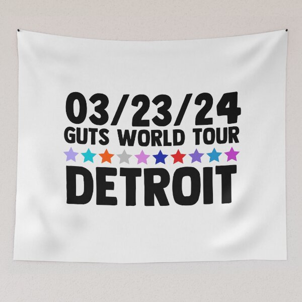 Item preview, Olivia R Guts World Tour Detroit designed and sold by Sarah Swiftie.