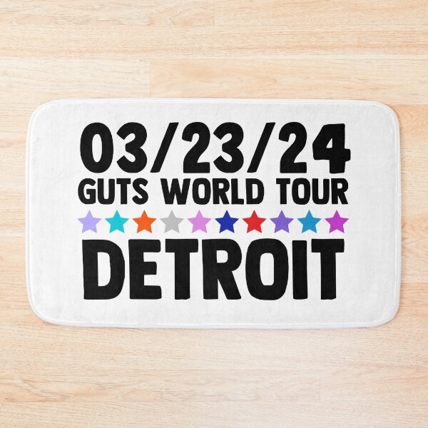 Item preview, Olivia R Guts World Tour Detroit designed and sold by Sarah Swiftie.