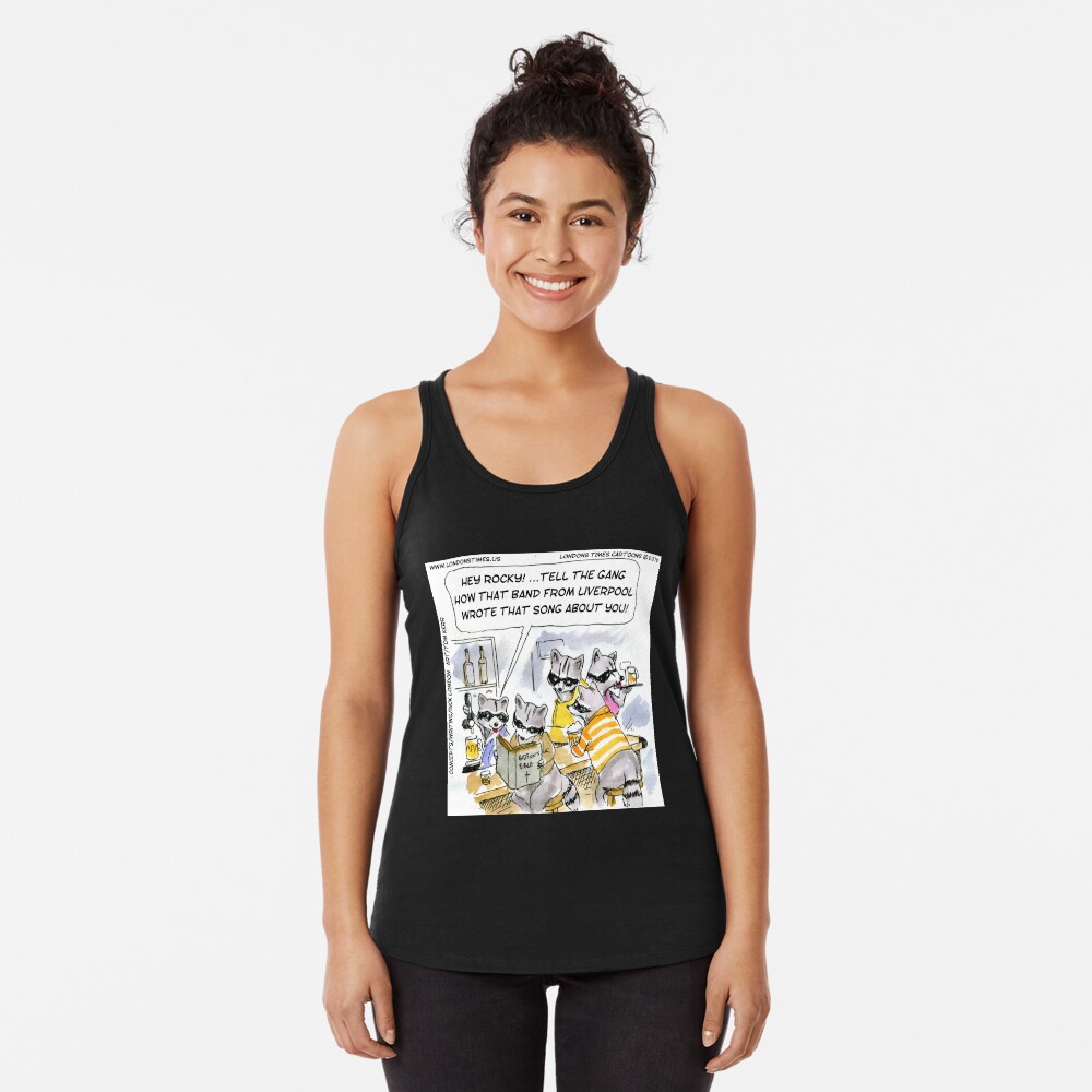 Item preview, Racerback Tank Top designed and sold by ltcartoons.