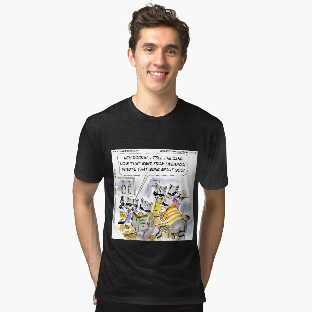 Item preview, Tri-blend T-Shirt designed and sold by ltcartoons.