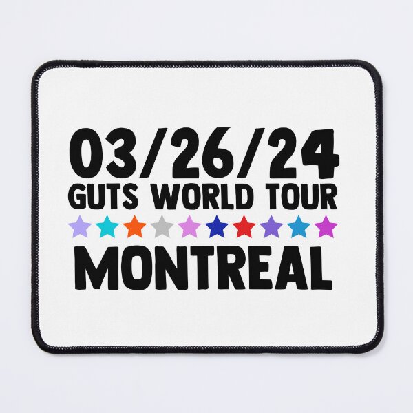Item preview, Olivia R Guts World Tour Montreal designed and sold by Sarah Swiftie.