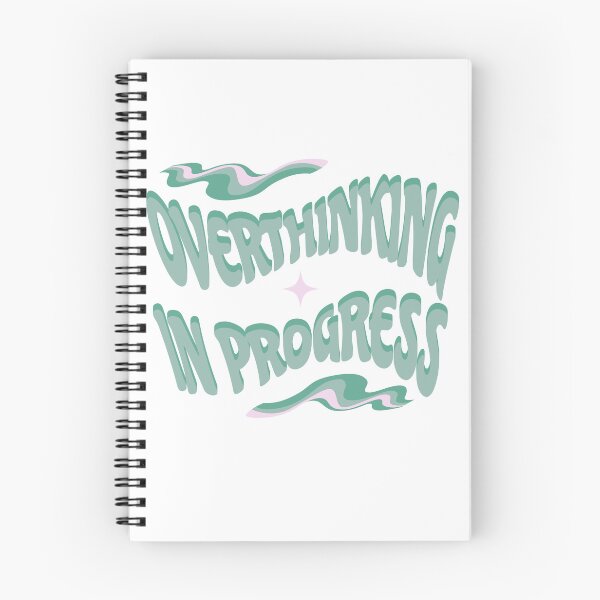 Item preview, Overthinking In Progress designed and sold by Fun-Tee-Mental.