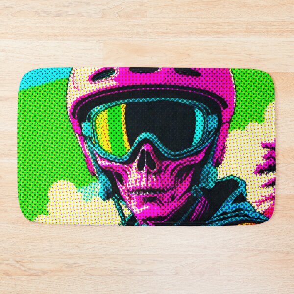 Item preview, Extraterrestrial Expedition: Alien MTB Rider designed and sold by GrizzlyCollective.