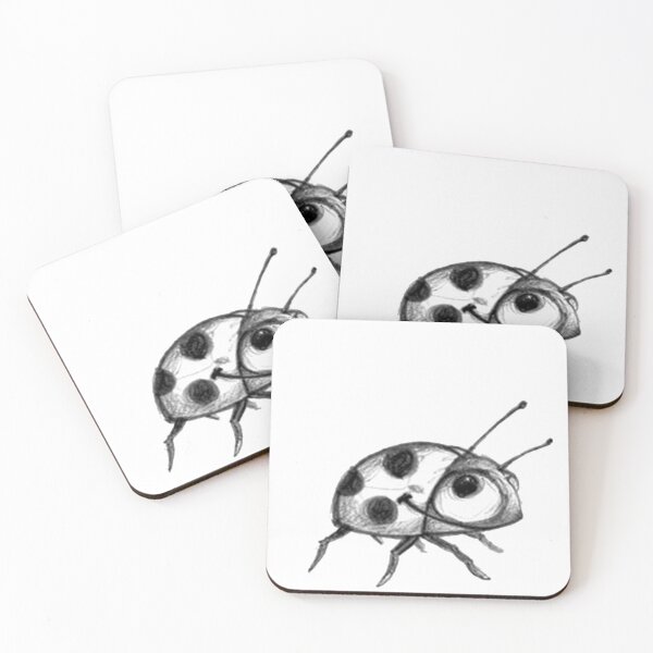 Item preview, ladybug drawing designed and sold by Mauvais Genre.