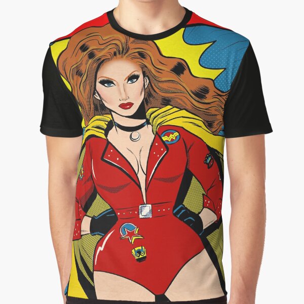 Mera Mangle- Drag Superhero Graphic T-Shirt