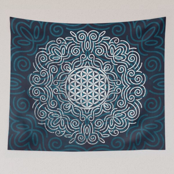 Item preview, Flower Of Life (Silver Lining) designed and sold by Mandala Of Life.