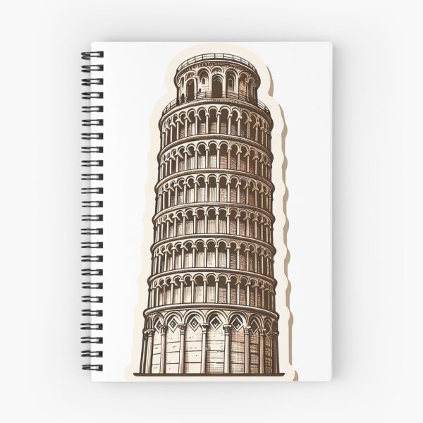 Item preview, vintage Leaning tower of Piza designed and sold by caroldarlene.