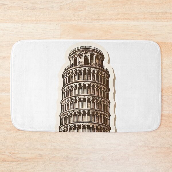 Item preview, vintage Leaning tower of Piza designed and sold by caroldarlene.