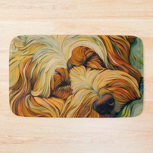 Item preview, Adorable sleeping Havanese puppy print designed and sold by dcrc.