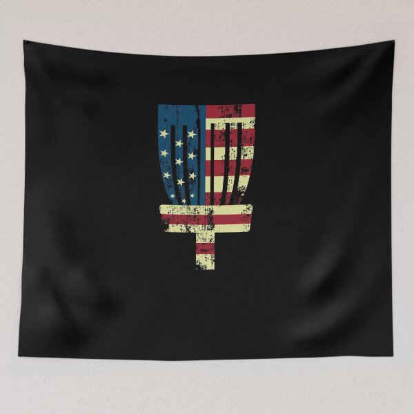 Item preview, Disc Golf American Flag V2 designed and sold by TeeTimeGuys.