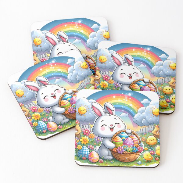 Item preview, Bunny's Egg Hunt: Magic Meadow designed and sold by AI-Only Creations.