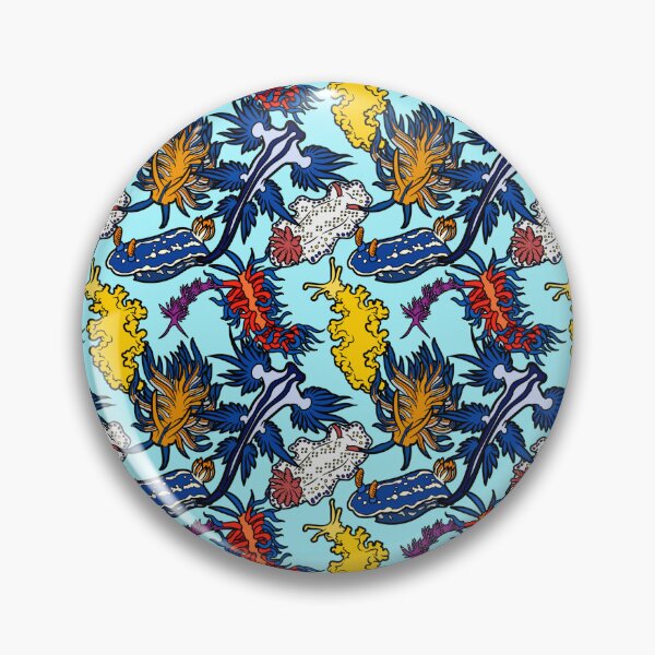 Item preview, Colorful Nudibranch Sea Slugs designed and sold by AryaSubramanian.