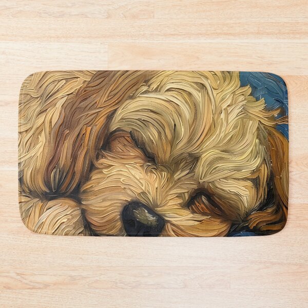 Item preview, Adorable sleeping Havanese puppy print designed and sold by dcrc.