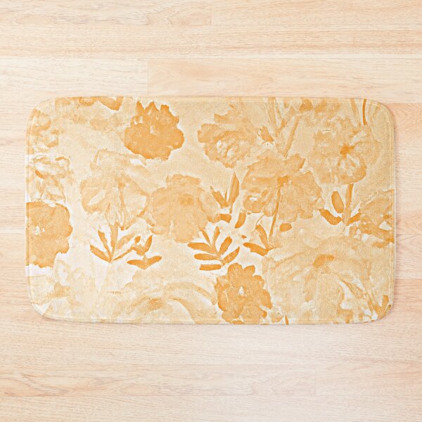Item preview, Orange flower carpet designed and sold by humultinitee.