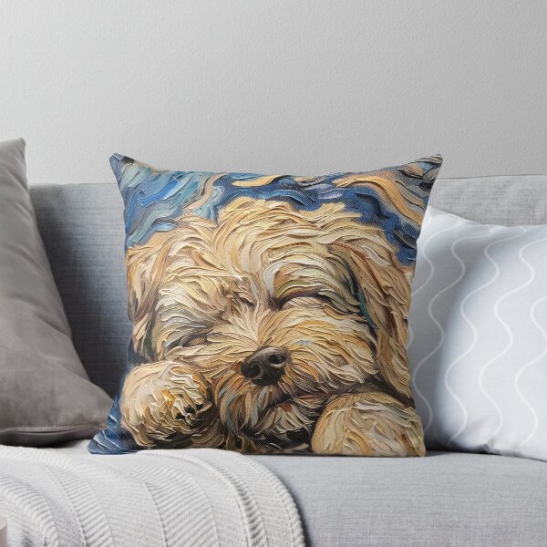 Item preview, adorable sleeping havanese puppy print designed and sold by dcrc.