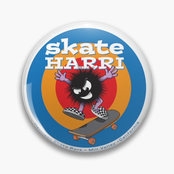 Item preview, Skate Harri Target, Harrison Skatepark, Mill Valley, California designed and sold by SeeMac.