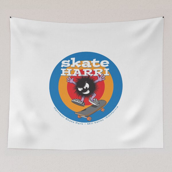 Artikelvorschau, Skate Harri Target, Harrison Skatepark, Mill Valley, Kalifornien entworfen und verkauft von SeeMac.