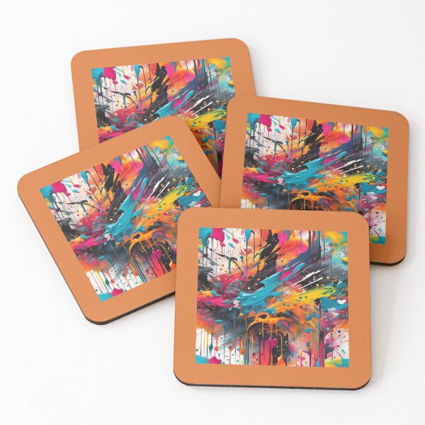 Item preview, Glossy Shiny Abstract Shapes splashes designed and sold by redask2me.