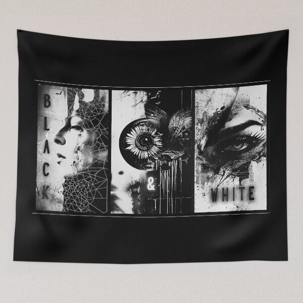 Item preview, Black & White - Triptych designed and sold by silent-violin.