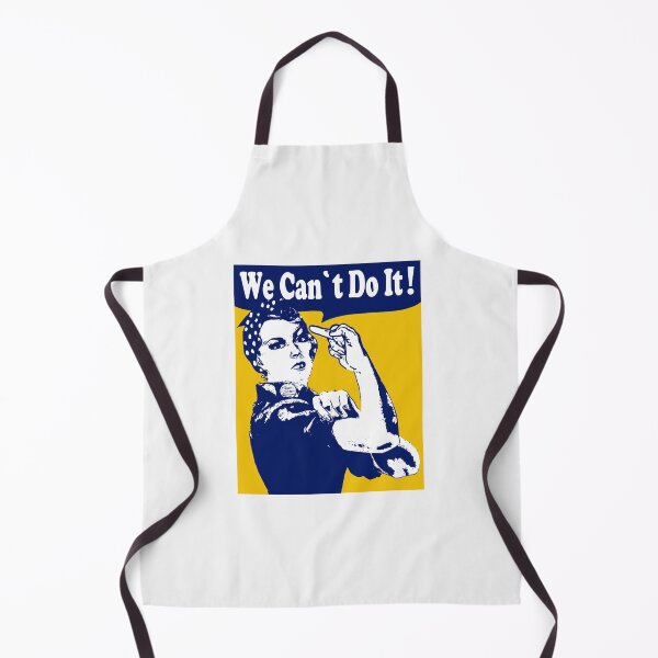 Item preview, We Can Not Do It; Rosie Middlefinger Style; designed and sold by StickerApe.