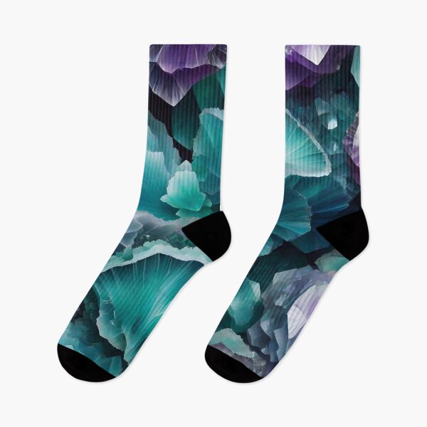 Item preview, Abstract Fluorite Crystal Pattern designed and sold by TheArtOfPat.