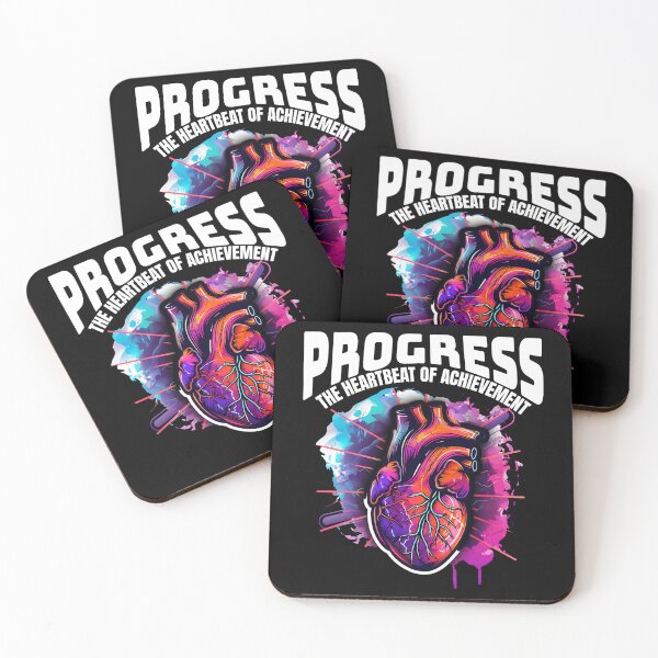 Item preview, Progress - The heartbeat of achievement designed and sold by JoksterHaven.