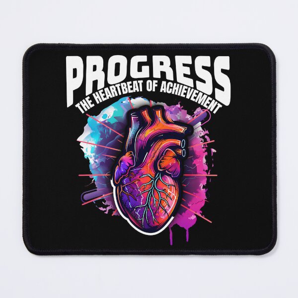 Item preview, Progress - The heartbeat of achievement designed and sold by JoksterHaven.