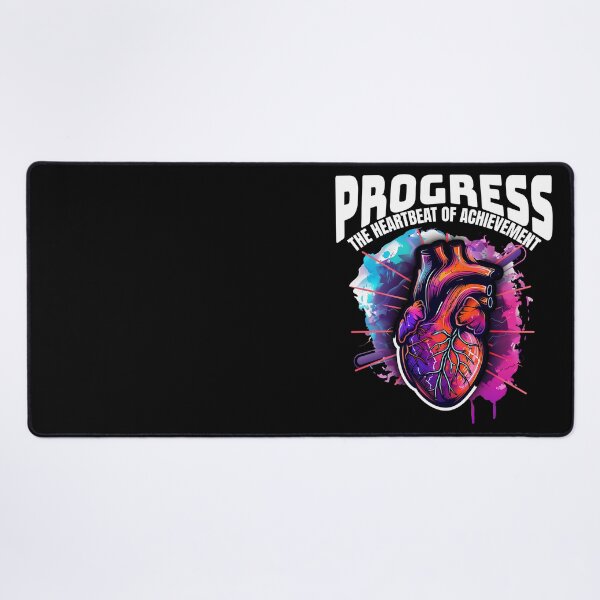 Item preview, Progress - The heartbeat of achievement designed and sold by JoksterHaven.