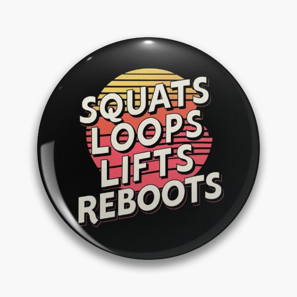 Item preview, Squats Loops Lifts Reboots designed and sold by CosmicFreedom9.