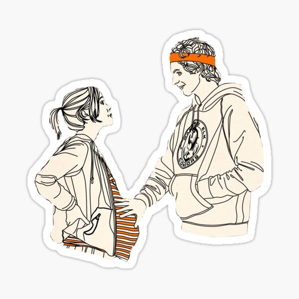 Juno and Paulie Sticker