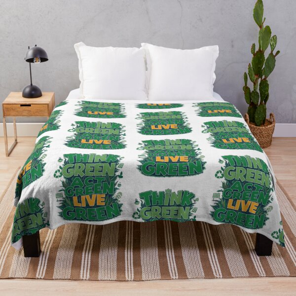 Item preview, Think Green, Act Green, Live Green designed and sold by Krieghorn.