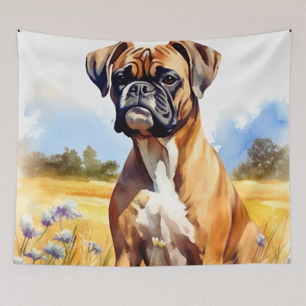 Item preview, Watercolor Boxer designed and sold by TheAnimalZ00.