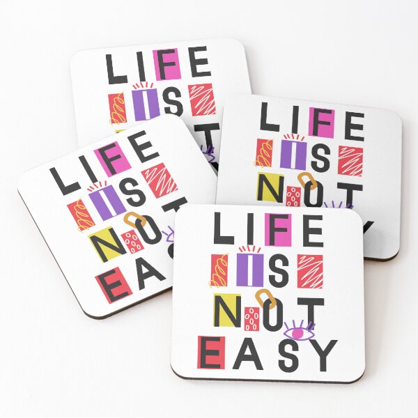 Item preview, Life is not easy designed and sold by Zeze12.