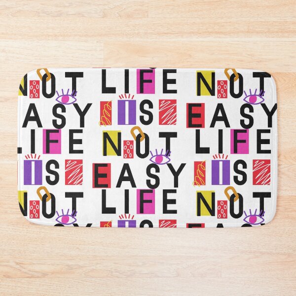 Item preview, Life is not easy designed and sold by Zeze12.