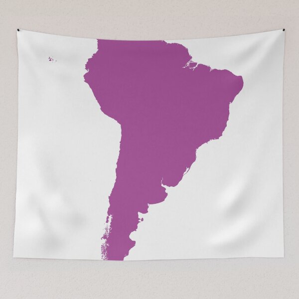 Item preview, South America Love in Berry designed and sold by Maren Misner.
