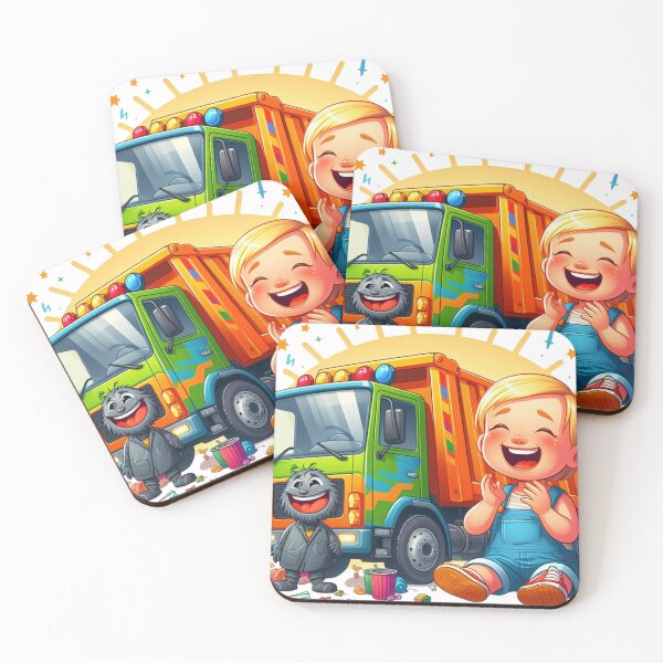 Item preview, hank and trash truck designed and sold by JAMALSTORE92.