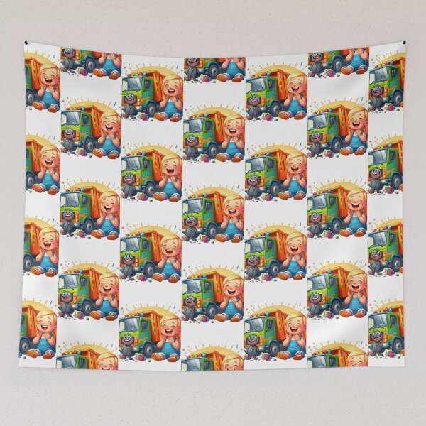 Item preview, hank and trash truck designed and sold by JAMALSTORE92.