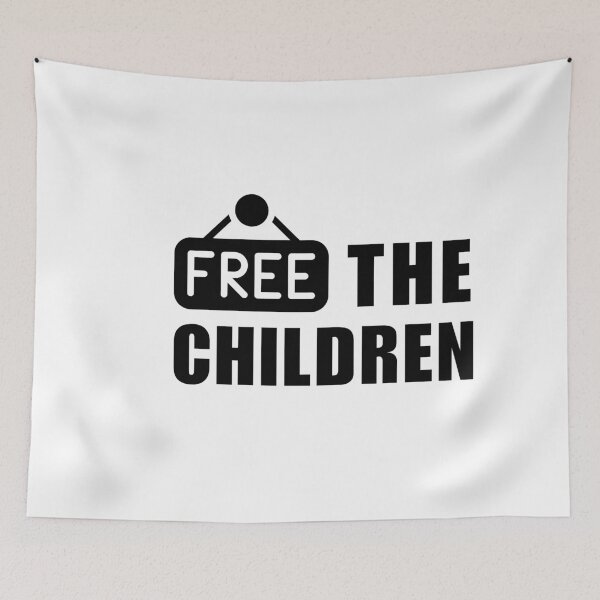 Item preview, Free The Children  designed and sold by ANNINOART ⭐⭐⭐⭐⭐.