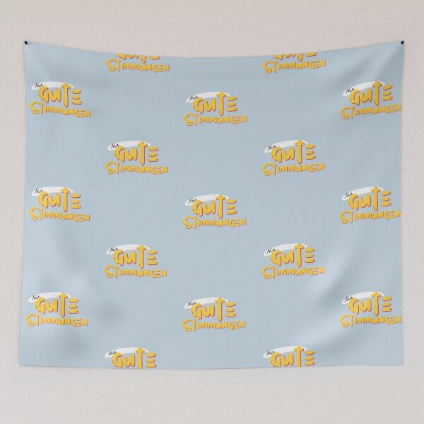 Item preview, Nur gute Stimmungen | Pastel Blue Background designed and sold by RM-Journey.
