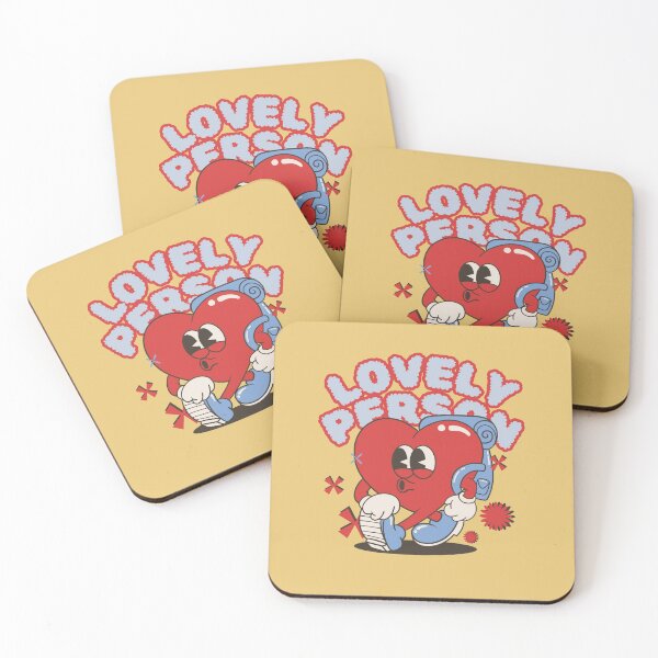 Item preview, Lovely Person | Cute Character Illustration | Yellow Background designed and sold by RM-Journey.