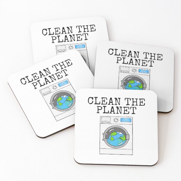 Item preview, Clean The Planet, Washing Machine Earth Day Funny designed and sold by doodlerob.