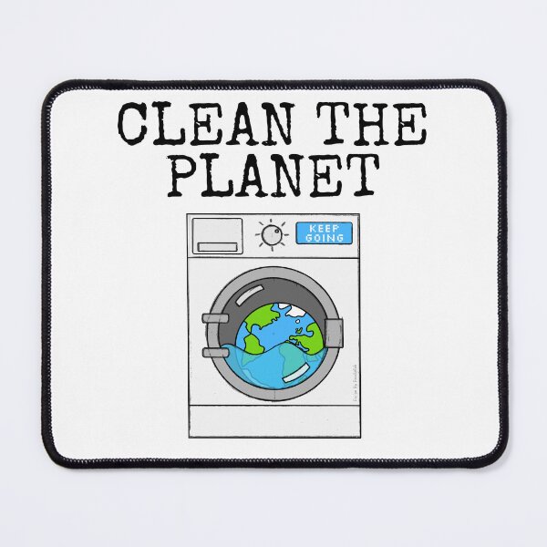 Item preview, Clean The Planet, Washing Machine Earth Day Funny designed and sold by doodlerob.