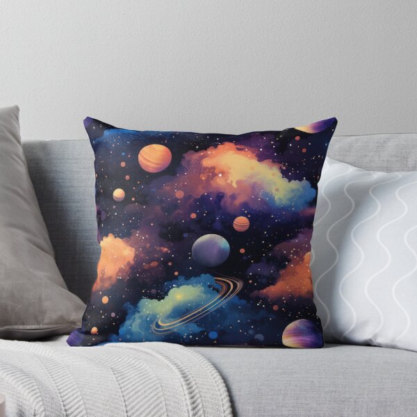 Item preview, Outer space galaxy pattern - stars and planet cosmic art designed and sold by Daydreamsatdawn.