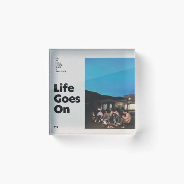 Item preview, BTS - Life Goes On designed and sold by graphicsbymol.