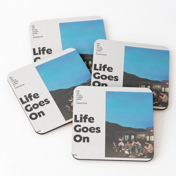 Item preview, BTS - Life Goes On designed and sold by graphicsbymol.