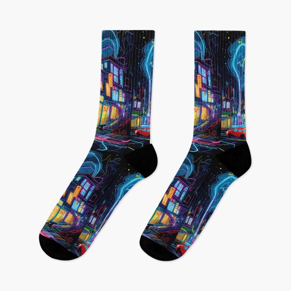 Item preview, neon city designed and sold by Ricardo Rodríguez Pérez.