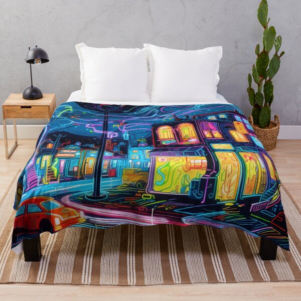 Item preview, neon city designed and sold by Ricardo Rodríguez Pérez.