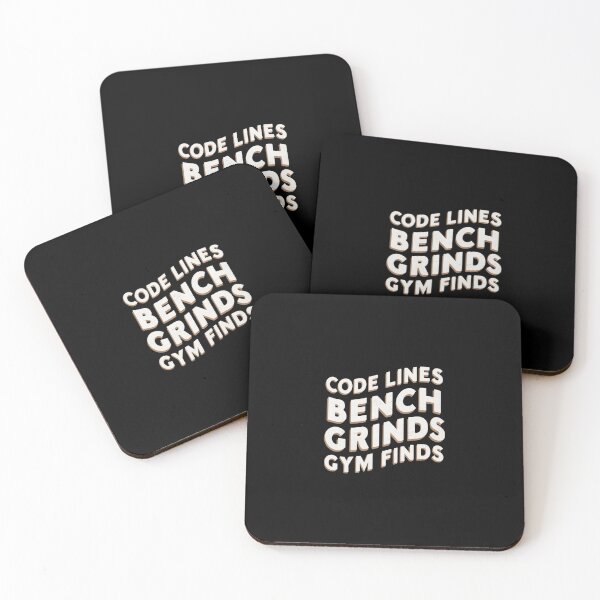 Item preview, Lines Bench Grinds Gym Finds designed and sold by CosmicFreedom9.