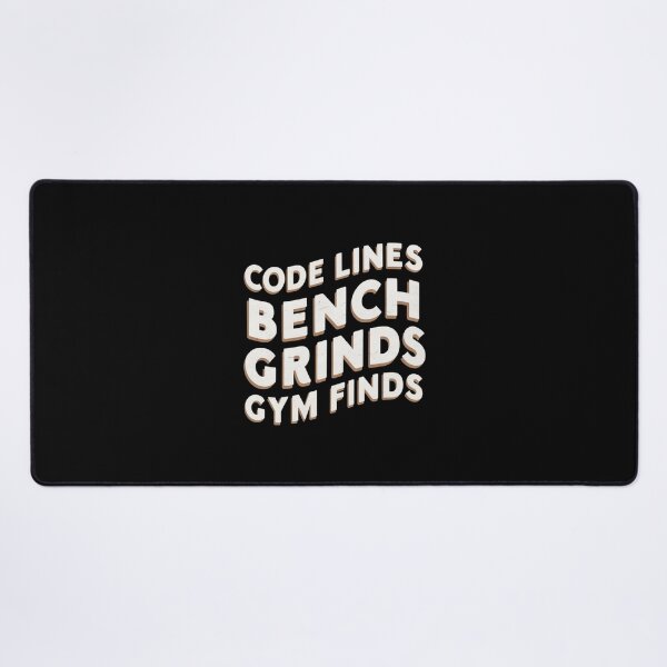 Artikelvorschau, Lines Bench Grinds Gym Finds entworfen und verkauft von CosmicFreedom9.