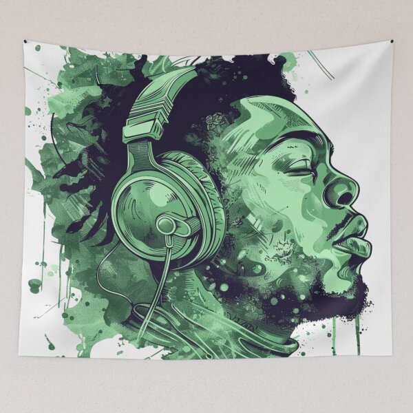 Item preview, Green Rapper 3 of 4 designed and sold by Jenson Major.